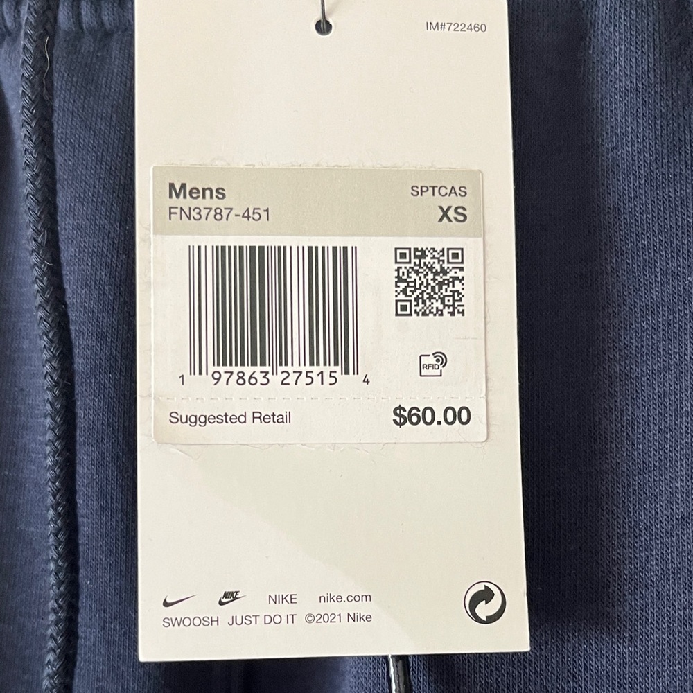 Nike Men’s Dark Blue Joggers